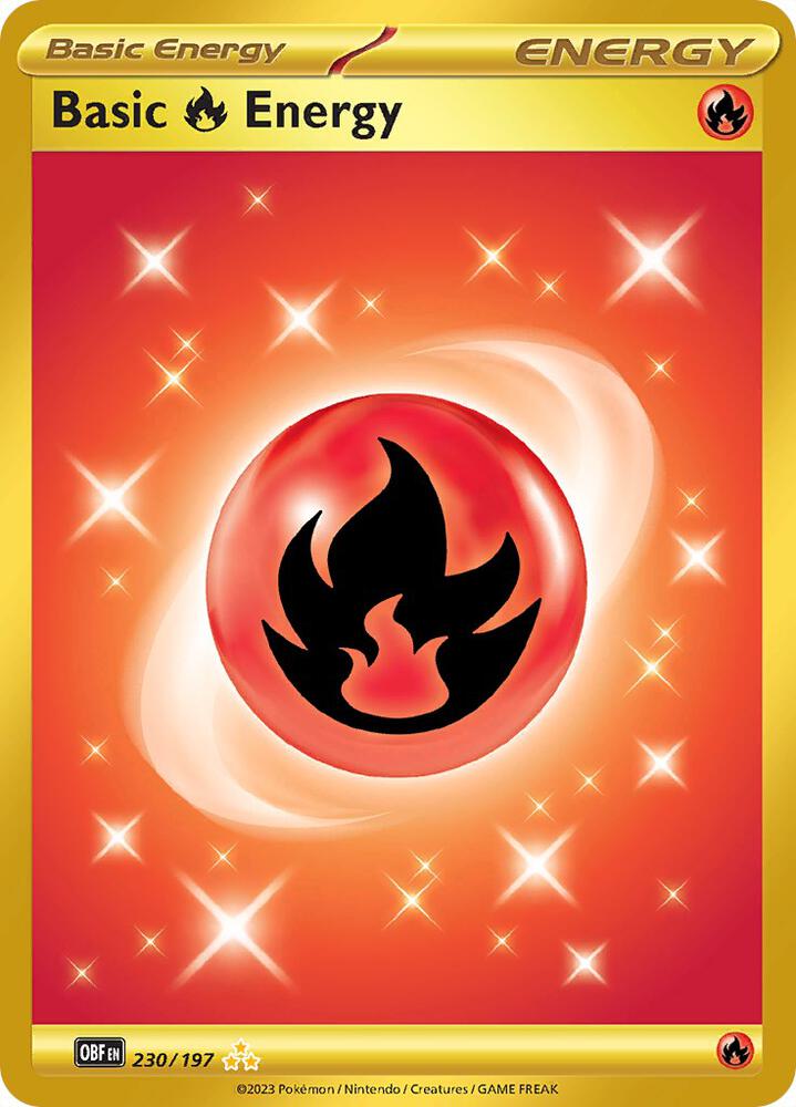 Basic Fire Energy - 230/197 - SV03: Obsidian Flames