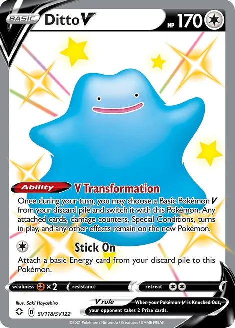 Ditto V (Shiny) - Shining Fates
