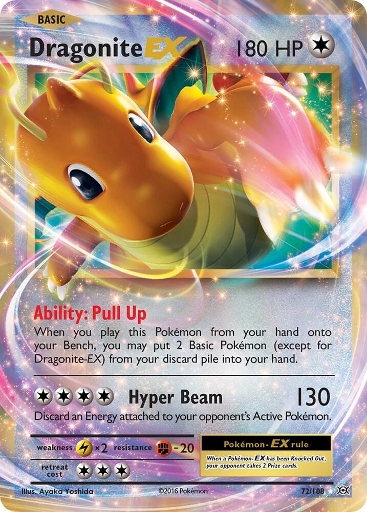 Dragonite EX - XY: Evolutions
