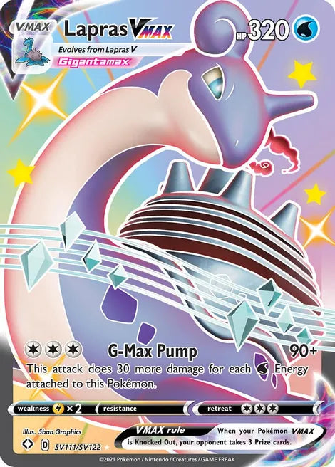 Lapras VMAX (Shiny) - Shining Fates