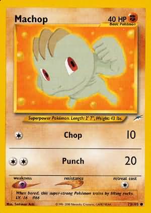 Machop - Neo Destiny