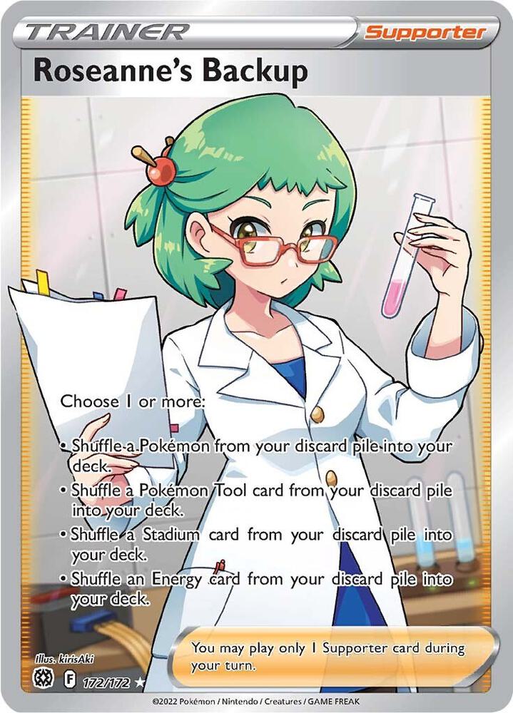 Roseanne's Backup (Full Art) - SWSH09: Brilliant Stars