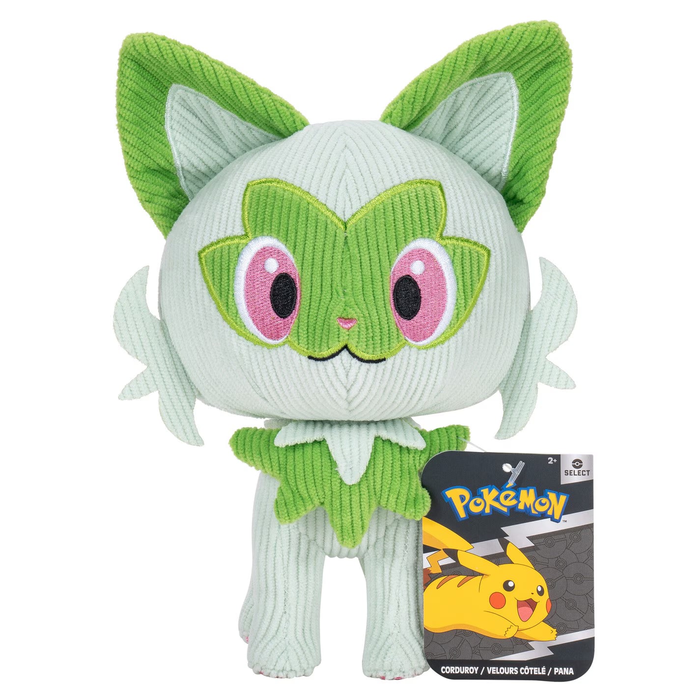Pokemon Select Plush - Sprigatito (Corduroy)