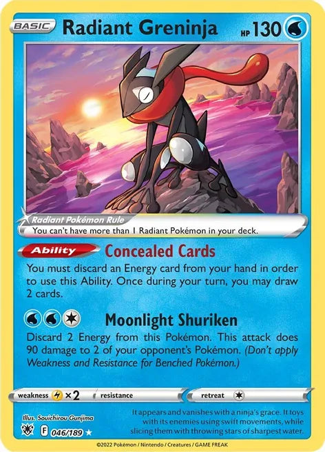 Radiant Greninja - Astral Radiance