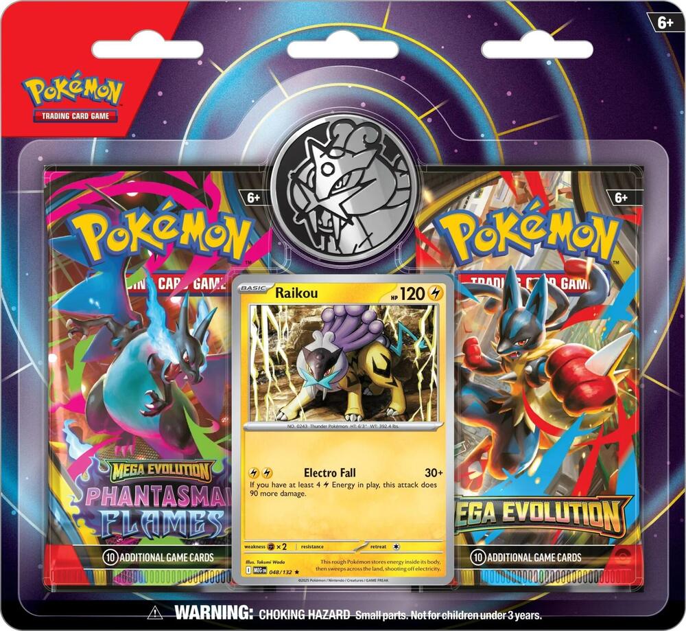 2-Pack Blister [Raikou] (3-tab) - Miscellaneous Cards & Products