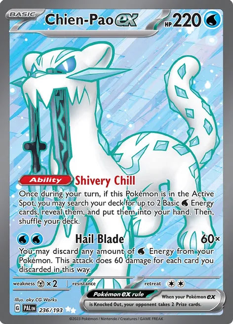 Chien-Pao ex 236/193 - SV02: Paldea Evolved