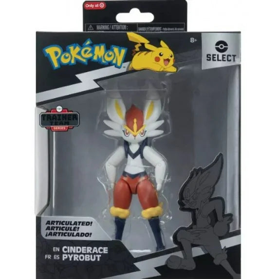 Pokemon Cinderace - Select 'Trainer Team' Figure