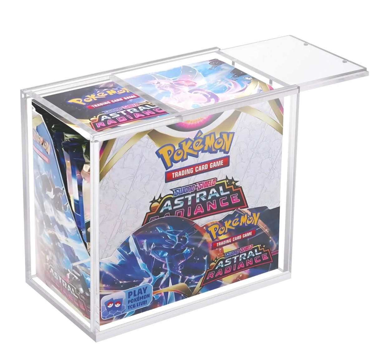 Acrylic Case for “Booster Box” - Magnetic Lid