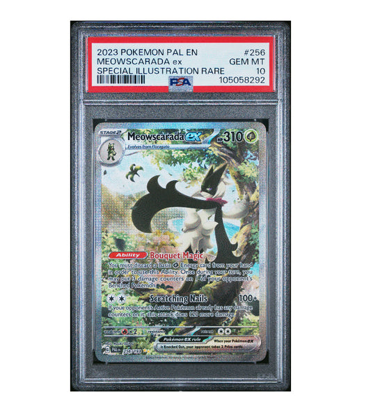 PSA 10 Meowscarada ex 256/193 - SV02: Paldea Evolved