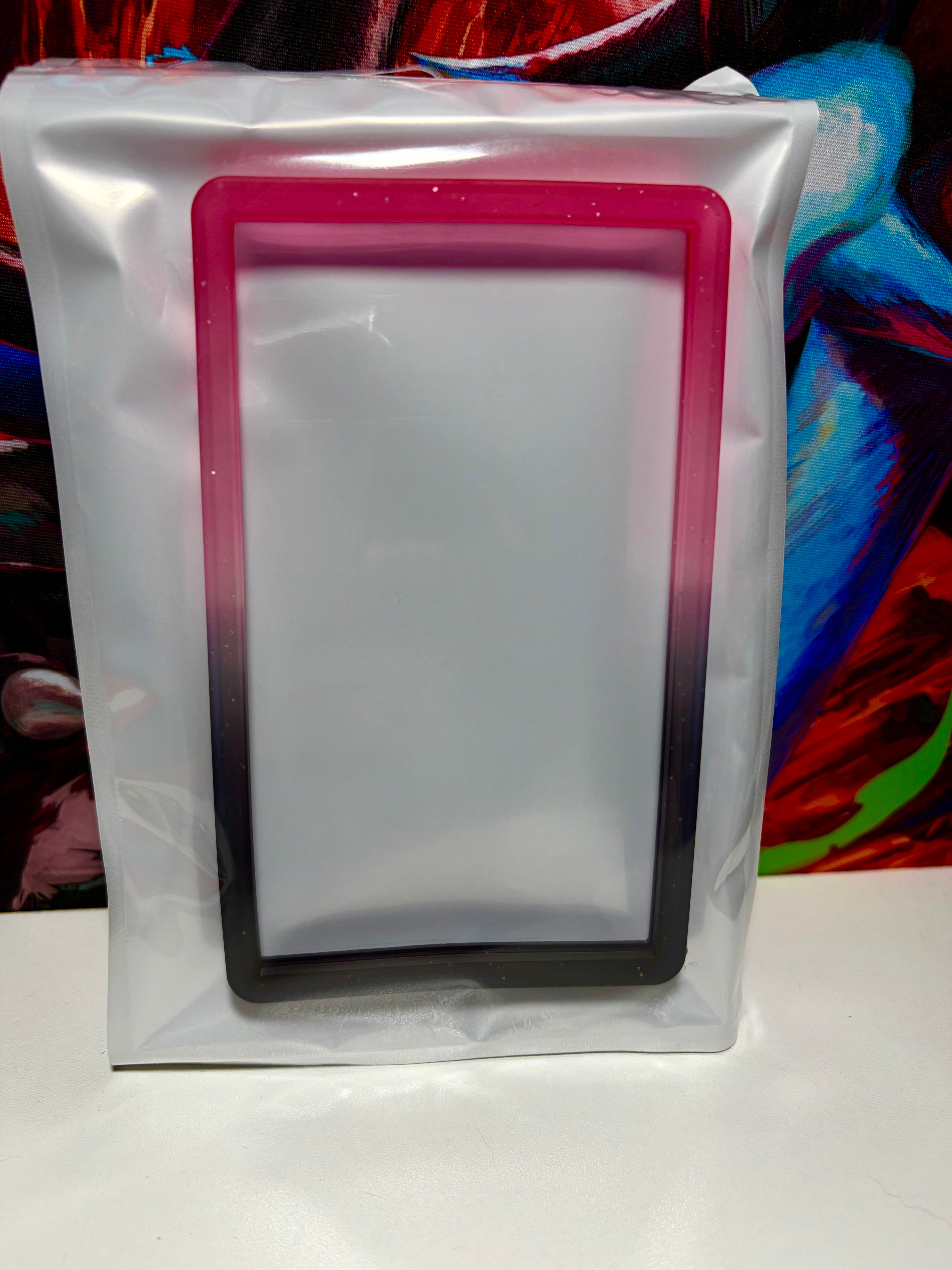 Trading Card Slab Guard “Midnight Blossom”