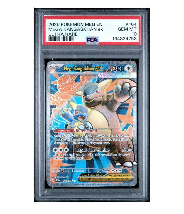 PSA 10 Mega Kangaskhan ex 164/132 - ME01: Mega Evolution