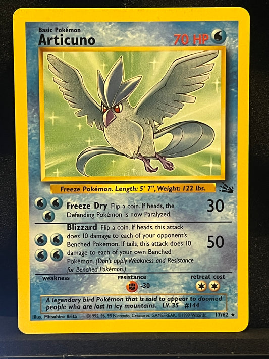 Articuno - Fossil (Moderate Play)