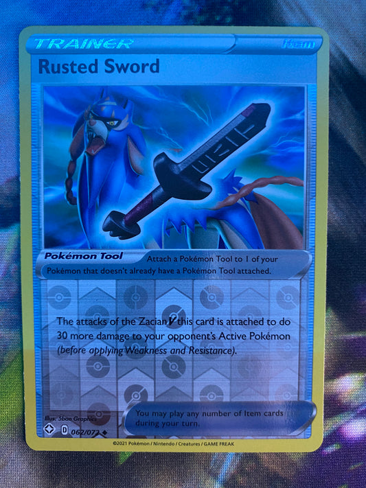 Rusted Sword (Reverse Holo) - Shining Fates