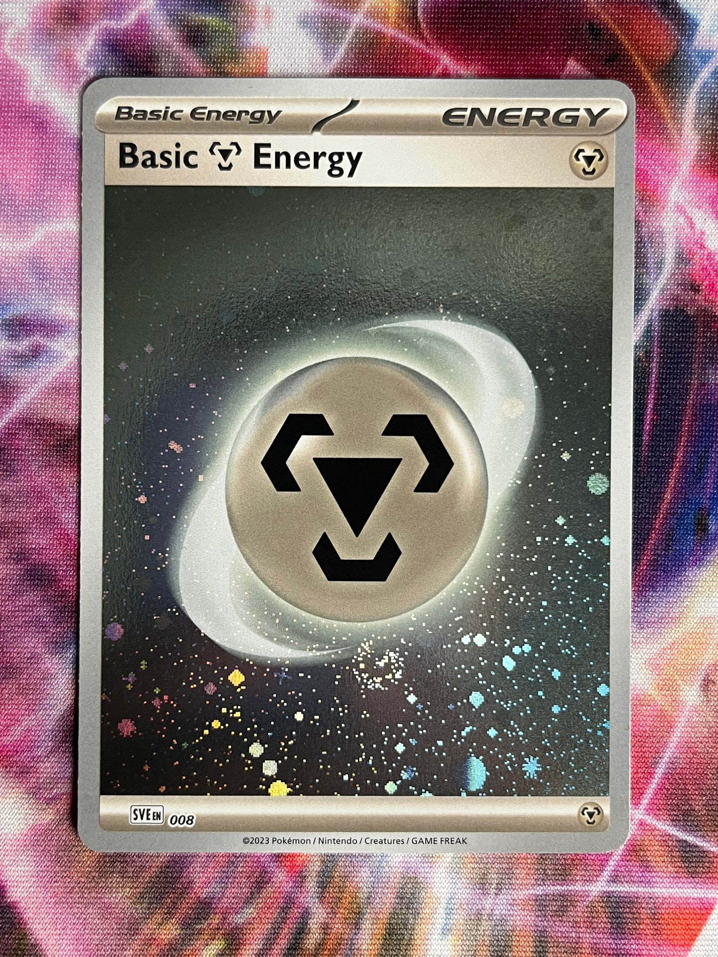 Basic Steel Energy (Cosmos Holo) - SV: Scarlet & Violet 151