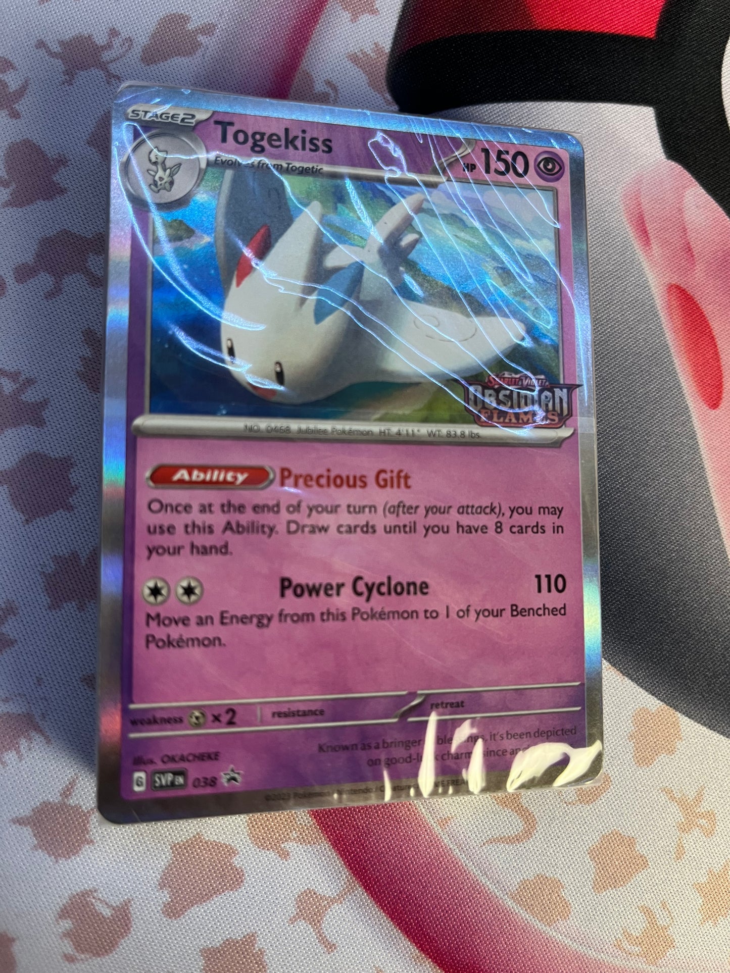 Obsidian Flames Build & Battle Deck Togekiss (SEALED) Collectors Bodega