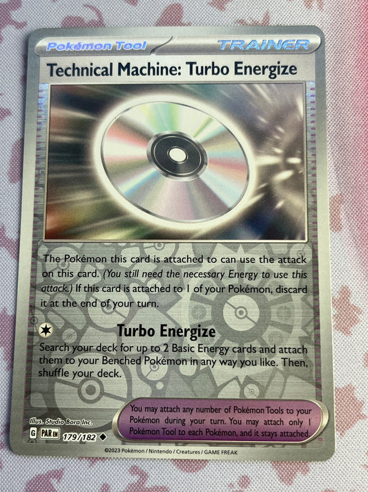 Technical Machine: Turbo Energize (Reverse Holo) - SV04: Paradox Rift