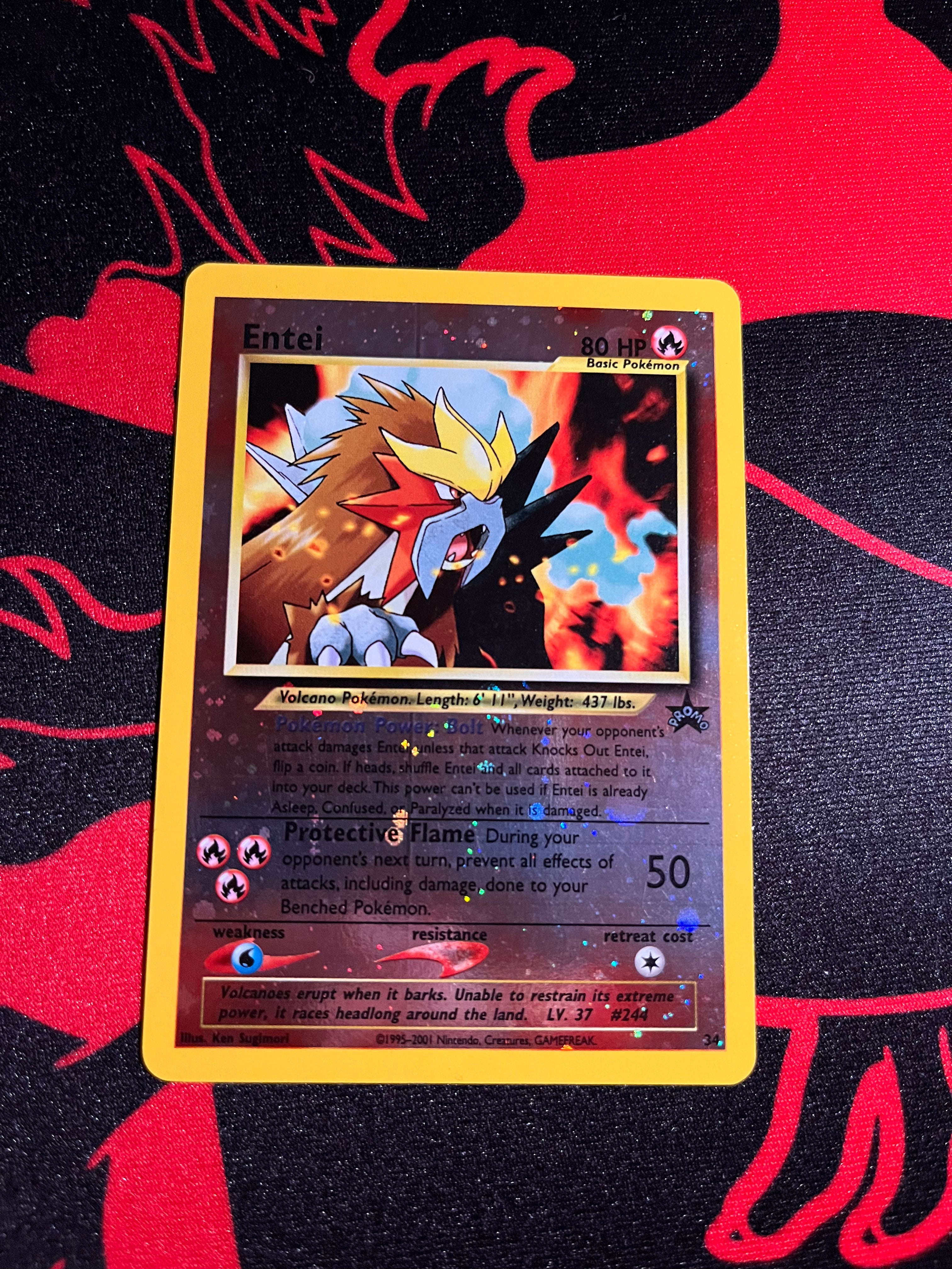 Entei #34 - WoTC Promo (LP)