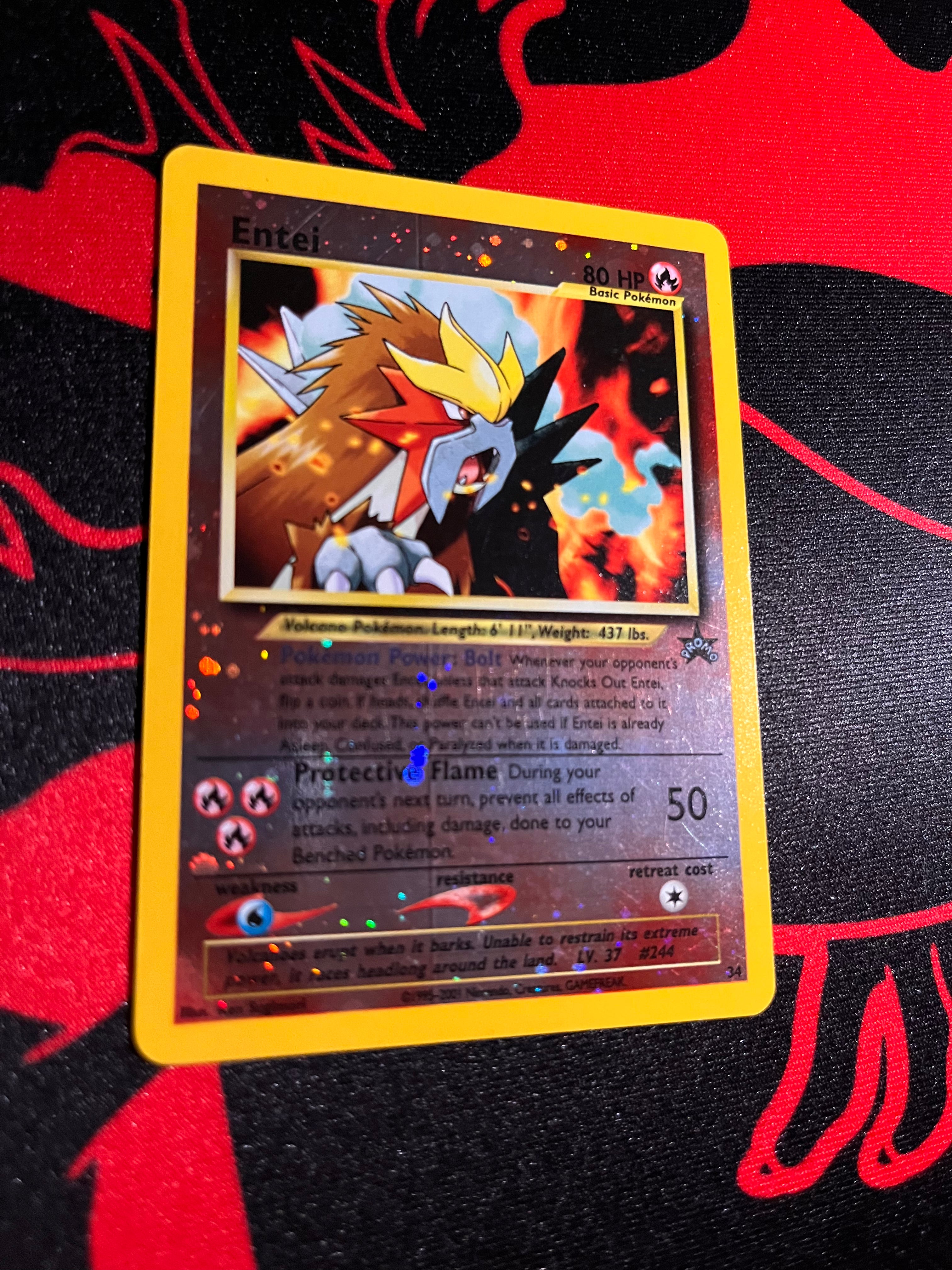 Entei #34 - WoTC Promo (LP)