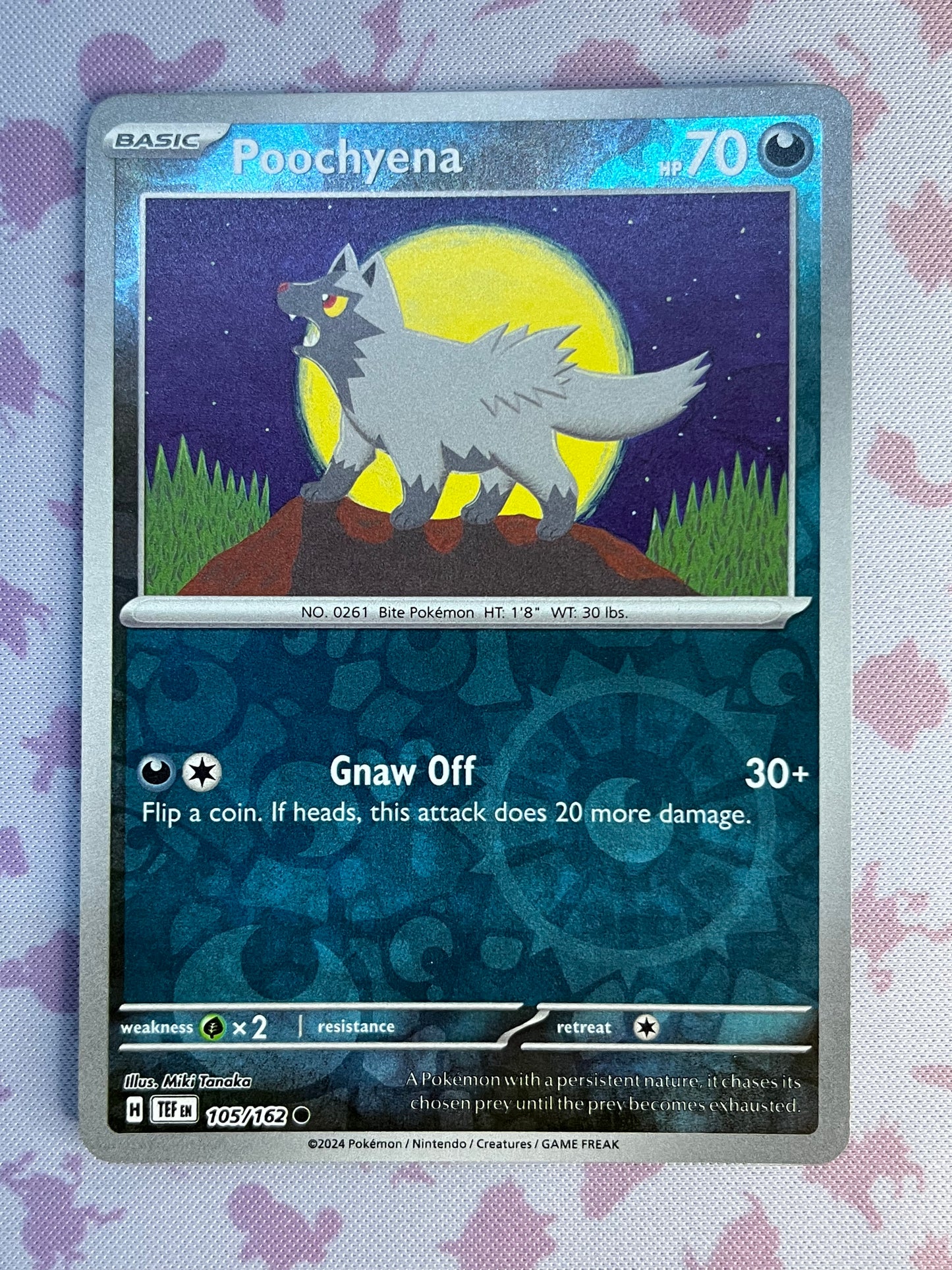 Poochyena (Reverse Holo) - SV05: Temporal Forces