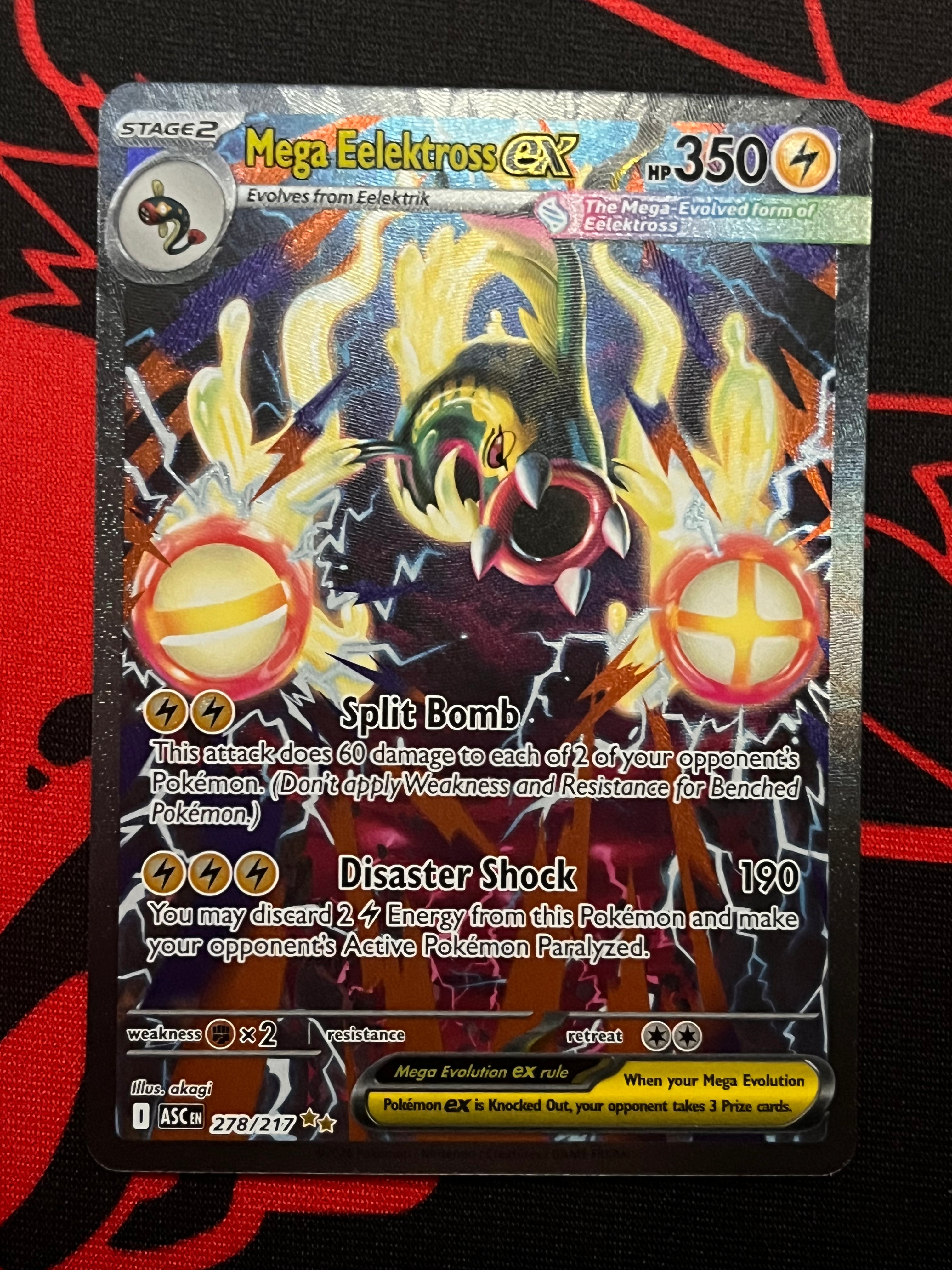 Mega Eelektross ex - 278/217 - ME: Ascended Heroes