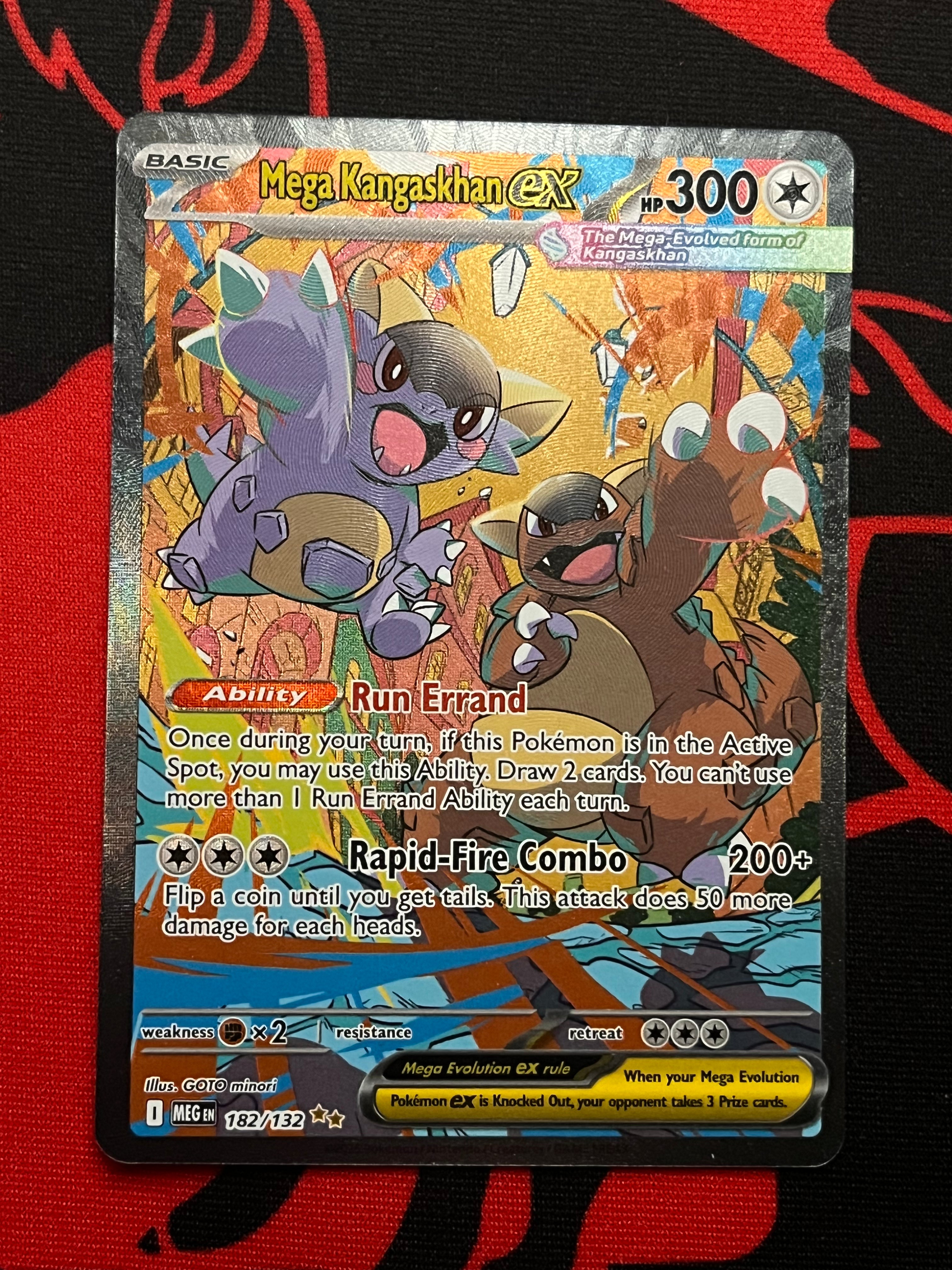 Mega Kangaskhan ex - 182/132 - ME01: Mega Evolution