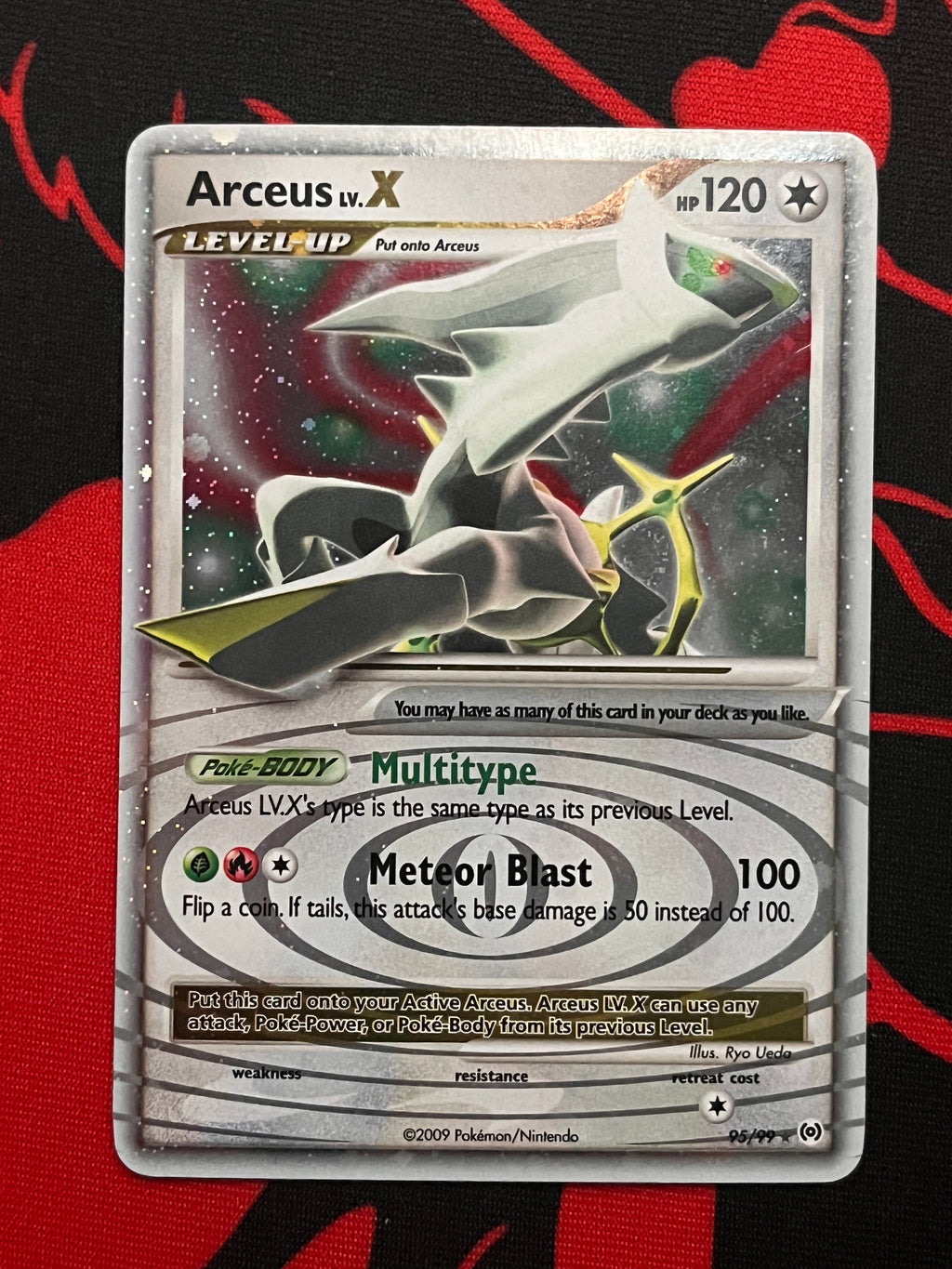 Arceus Lv. X (95) - Arceus **SWIRL** (LP)