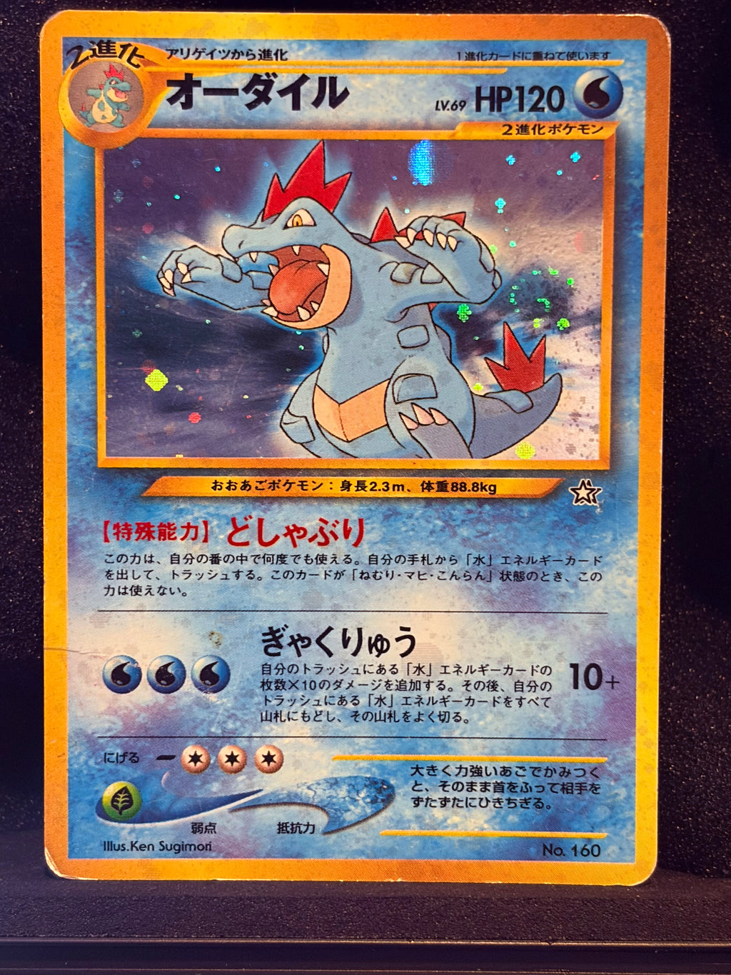 Feraligatr - Neo Premium File 1 (HP) **tail swirl**