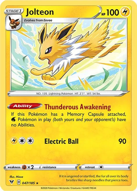 Jolteon - SWSH04: Vivid Voltage