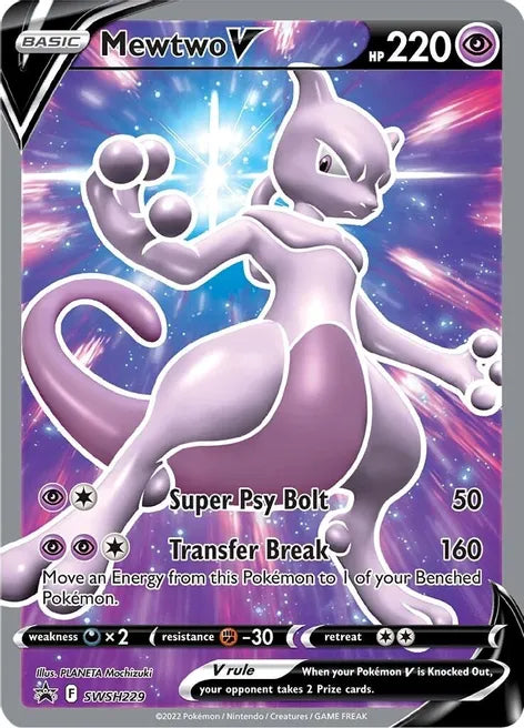 Mewtwo V - SWSH229 Promo