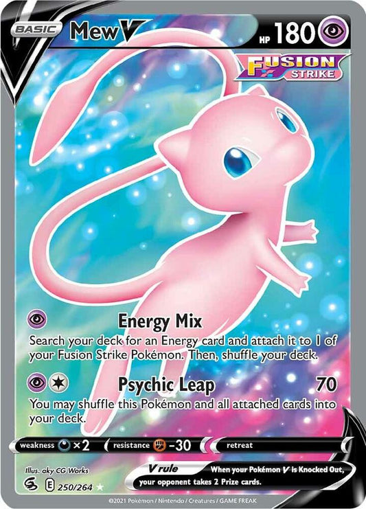 Mew V (Full Art) - SWSH08: Fusion Strike