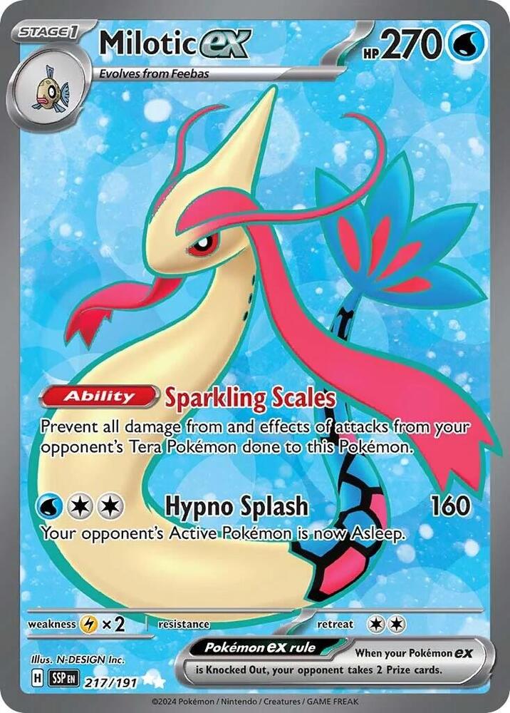 Milotic ex 217/191 - SV08: Surging Sparks