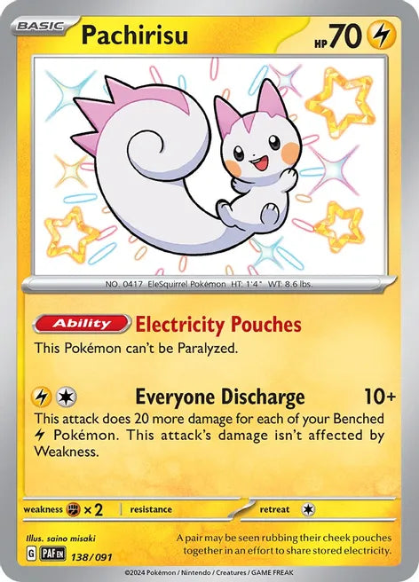 Pachirisu - SV: Paldean Fates