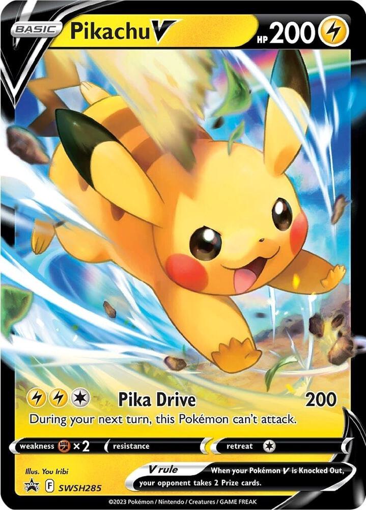 Pikachu V - SWSH285 - SWSH: Sword & Shield Promo Cards