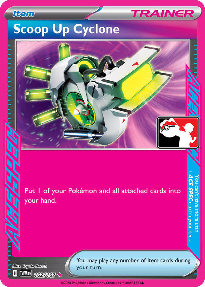 Scoop Up Cyclone - Prize Pack Series Cards