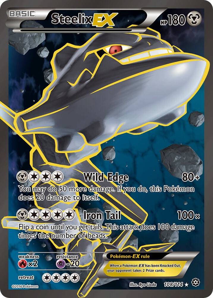 Steelix EX (Full Art) - XY - Steam Siege (LP)