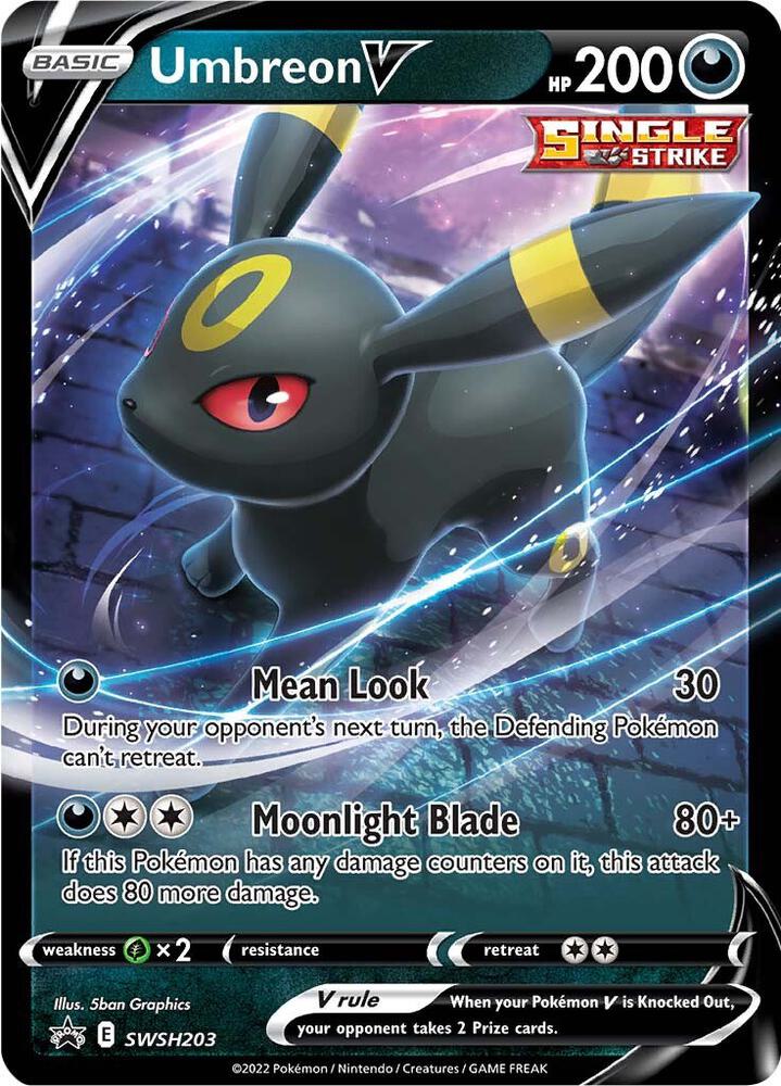 Umbreon V - SWSH203 - SWSH: Sword & Shield Promo Cards
