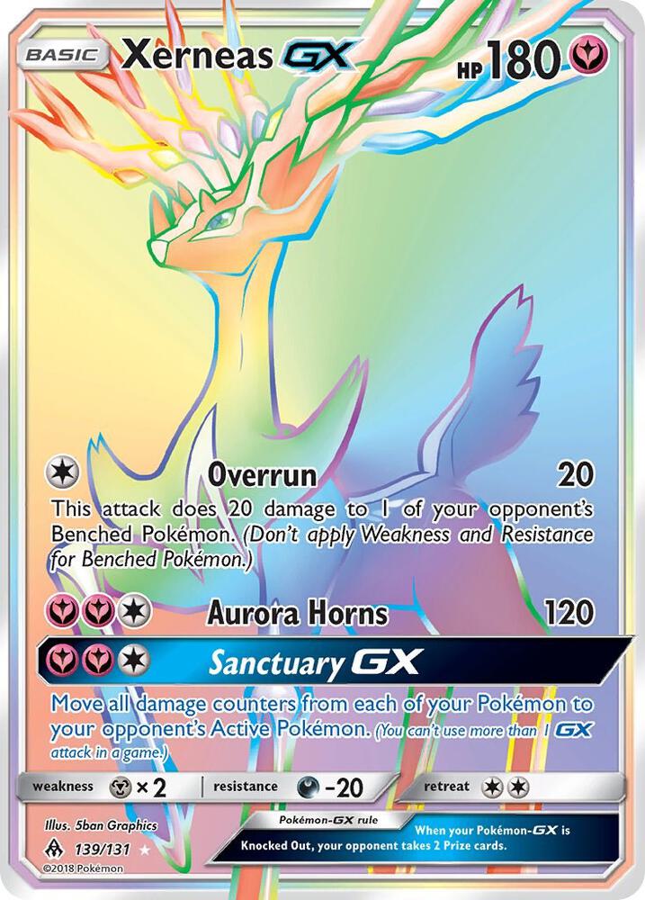 Xerneas GX (Secret) - SM: Forbidden Light