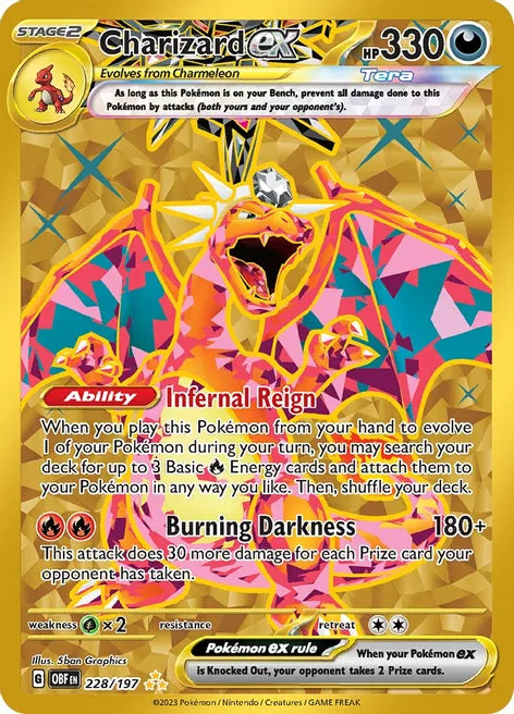 Charizard ex 228/197 - SV03: Obsidian Flames