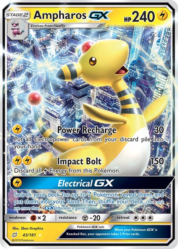 Ampharos GX - SM - Team Up