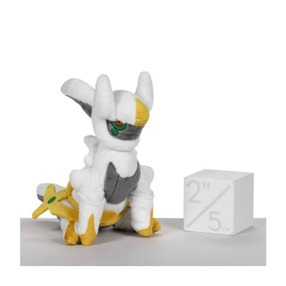 Pokemon Arceus Sitting Plush - Pokemon Center Legends: Arceus Promo Product