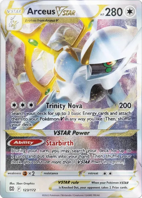 Arceus VSTAR (Metal Card) - Arceus SWSH: UPC Promo