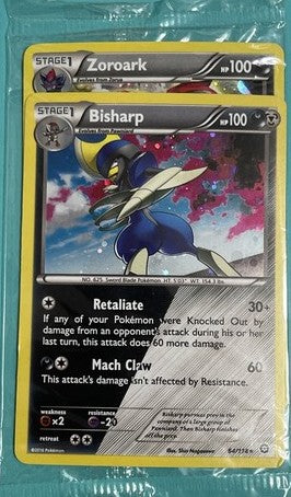 Bisharp 64/114 / Zoroark 91/162 (SEALED)