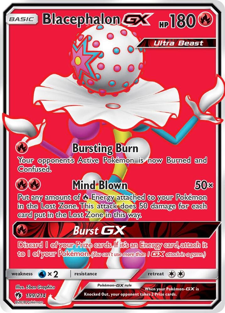 Blacephalon GX (Full Art) - SM - Lost Thunder