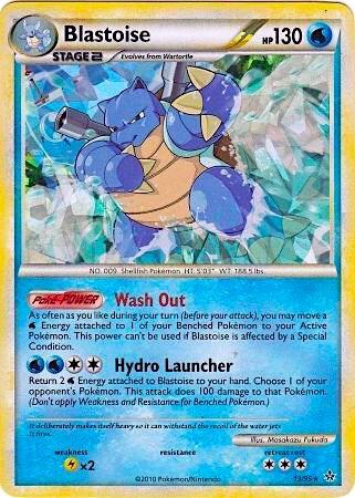 Blastoise - 13/95 (Cracked Ice Holo) - Miscellaneous Cards & Products (LP)