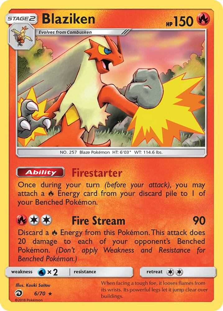 Blaziken - Dragon Majesty