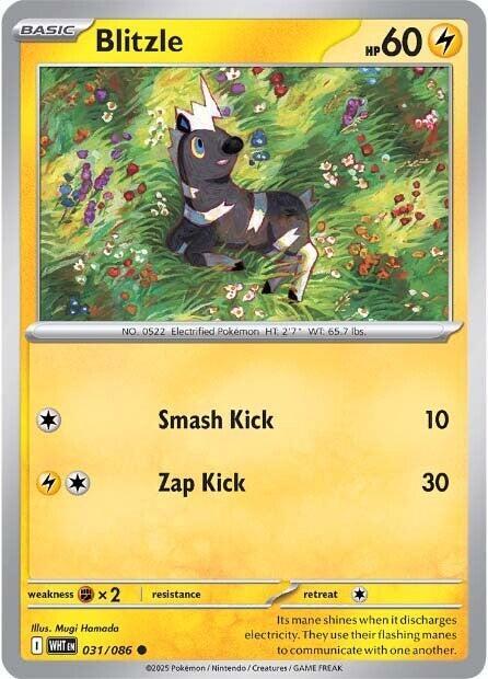 Blitzle (Poke Ball Pattern) - SV: White Flare