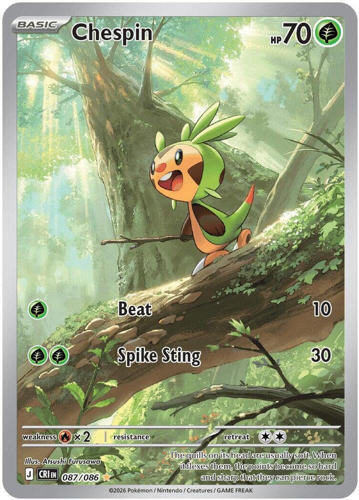 Chespin - 087/086 - ME04: Chaos Rising