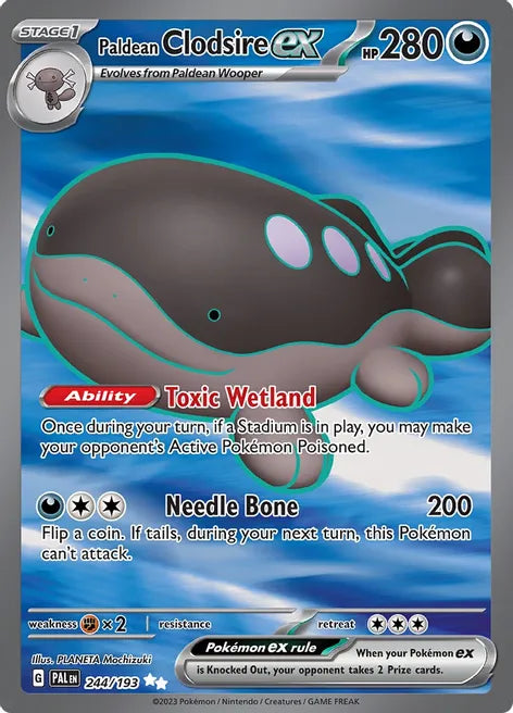 Paldean Clodsire ex 244/193 - SV02: Paldea Evolved