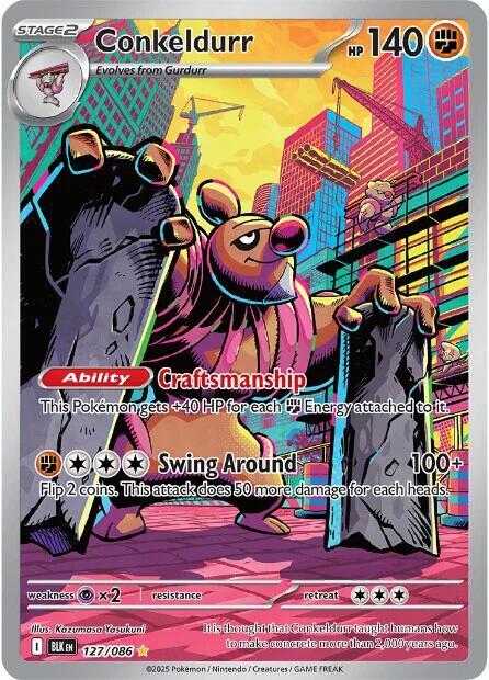 Conkeldurr - 127/086 - SV: Black Bolt