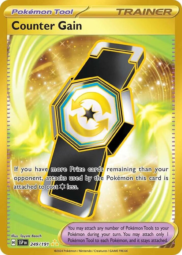 Counter Gain - 249/191 - SV08: Surging Sparks